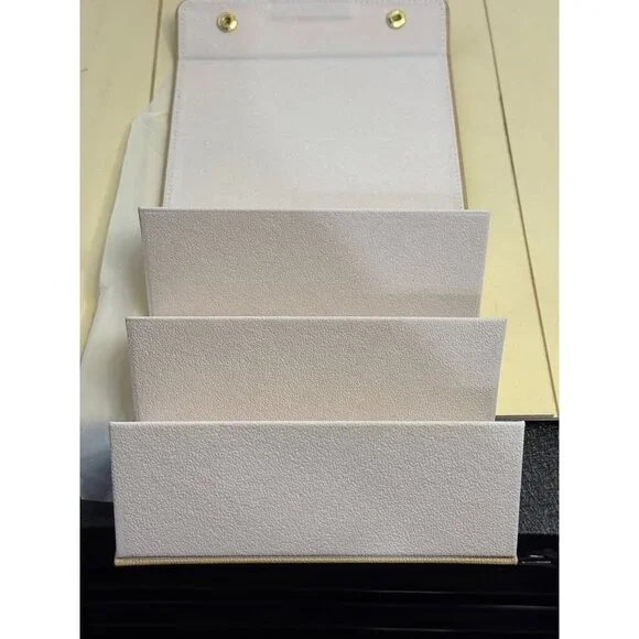 Sancia 3 Compartment Sunglass Case - Sand color  - New in Box - Picture 8 of 16